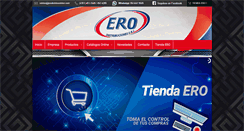 Desktop Screenshot of erodistribuciones.com